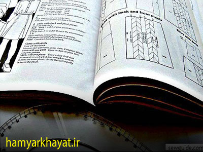 متد خیاطی با الگوهای آماده
