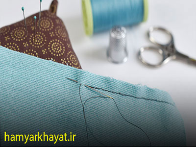 تسلط به نخ و سوزن در اصول اولیه خیاطی