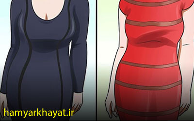 اصول پوشیدن لباس برای افراد چاق