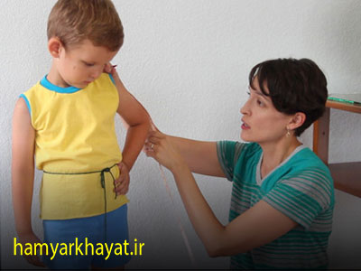 اندازه گیری در خیاطی برای کودکان