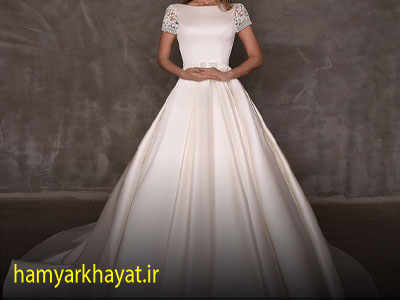 لباس عروس مناسب اندام مستطیل