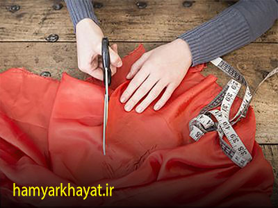 نکات مهم در برش پارچه حریر