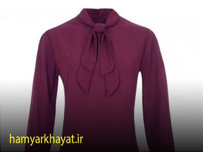 انواع مدل یقه کراواتی