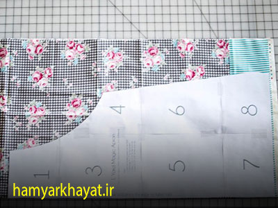 آموزش نحوه دوخت پیشبند آشپزخانه