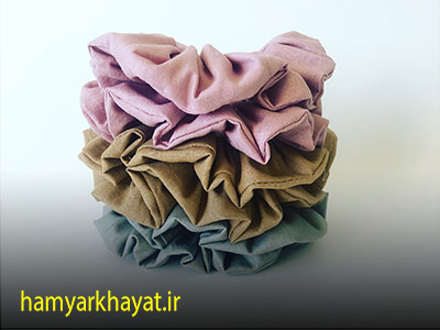 استفاده از پارچه های اضافی برای کش مو